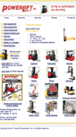 Mobile Screenshot of powerliftinc.com